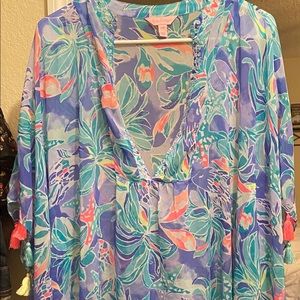 Lilly Pulitzer swim cover up